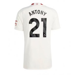 Manchester United Antony #21 Tredje Tröja 2023-24 Kortärmad